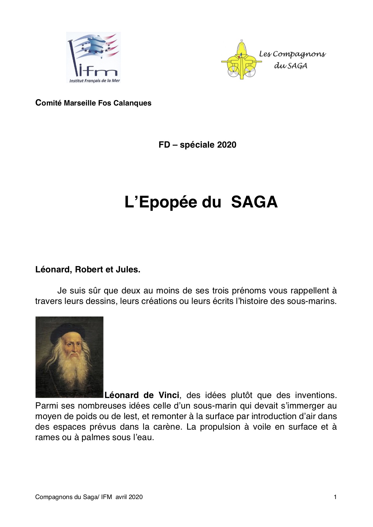 L'Epopée SAGA 1